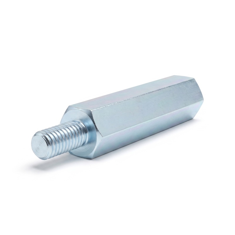 Distanziatore esagonale filettato maschio/femmina acciaio zincato senza piombo M3 - 5,5 mm apertura chiave
