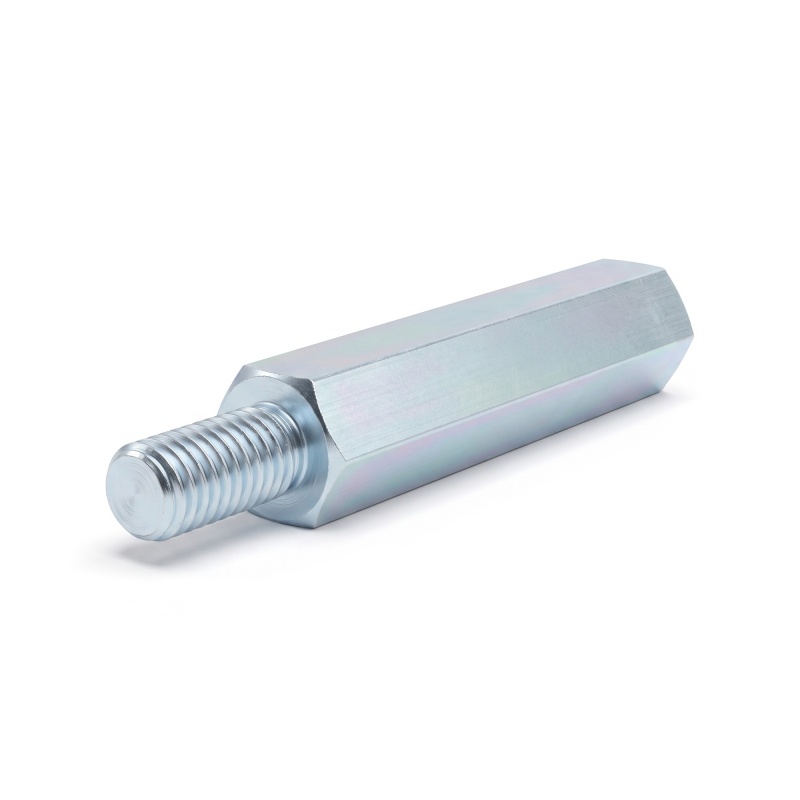 Distanziatore esagonale filettato maschio/femmina acciaio zincato senza piombo M5 - 8 mm apertura chiave