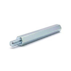 Distanziatore esagonale filettato maschio/femmina acciaio zincato blu senza piombo M6 - 10 mm apertura chiave