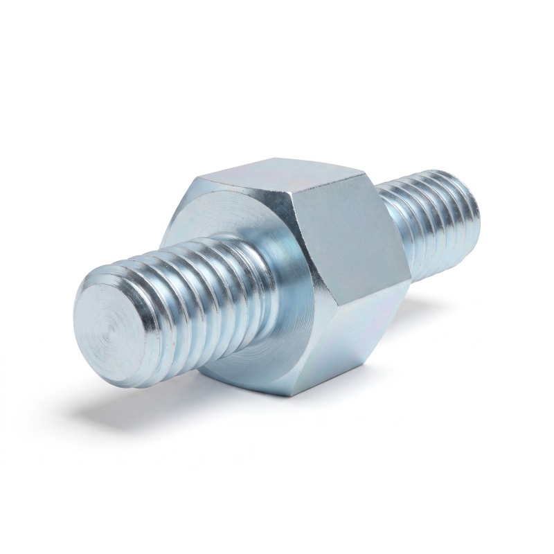 Distanziatore esagonale filettato maschio/maschio acciaio zincato senza piombo M4 - 7 mm apertura chiave, gambi da 6 e 8 mm