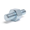 Distanziatore esagonale filettato maschio/maschio acciaio zincato senza piombo M4 - 7 mm apertura chiave, gambi da 6 e 8 mm