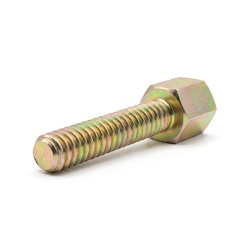 Distanziatore esagonale filettato maschio/femmina acciaio zincato giallo senza piombo UNC4-40 - 4,75 mm apertura chiave
