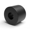Distanziatore liscio plastica poliammide PA6 rinforzata con fibra di vetro Ø6,2x16mm per vite M6