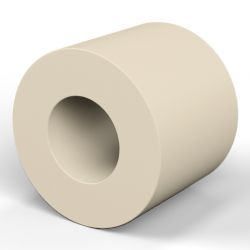 Entretoise lisse plastique polyamide PA6 Ø8,2x17mm pour vis M8