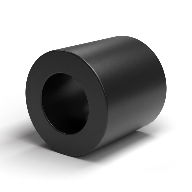 Distanziale liscio auto-ritenente, PA6.6 nero, UL94-V2, Ø3,4 × 6 mm, per vite M3