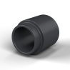 Distanziale con spallamento PA6-FV Ø4,2×6 mm, spallamento Ø5×1,5 mm, per M4, UL94-HB